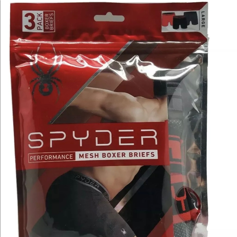 Spyder Brand men’s High Performance Boxer Briefs